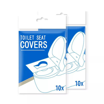 Disposable Toilet Seat Covers | Flushable & Portable *10