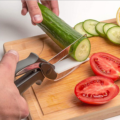 Smart Cutter Knife – 2-in-1 Knife & Cutting Board Tool