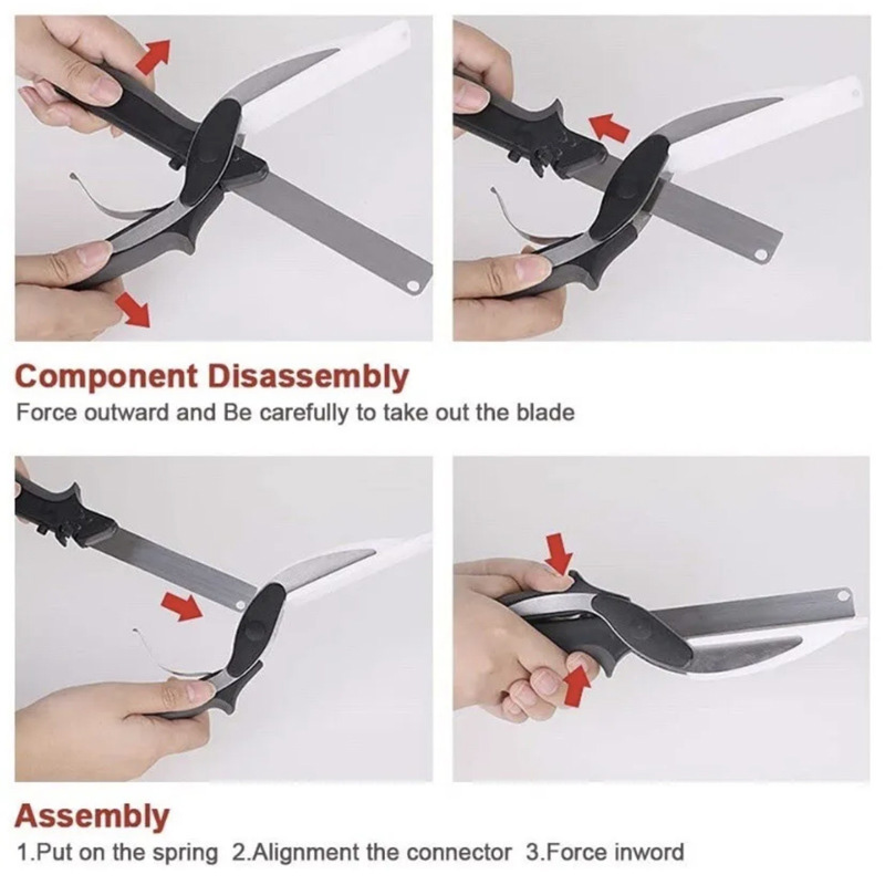 Smart Cutter Knife – 2-in-1 Knife & Cutting Board Tool
