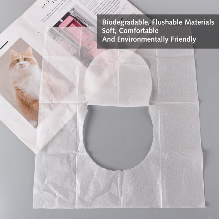 Disposable Toilet Seat Covers | Flushable & Portable *10