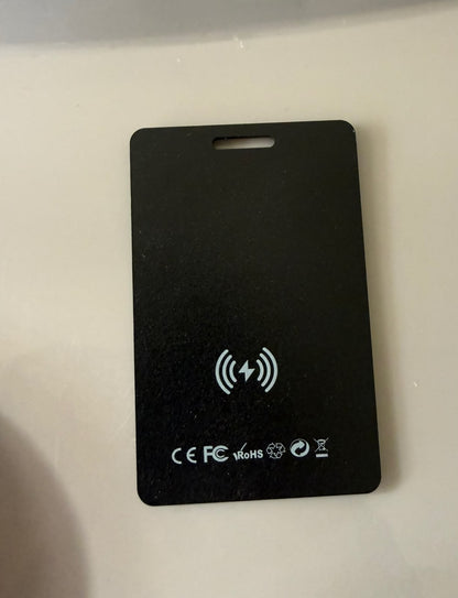 Smart Tracker Card + Wireless Charger | Compatible with Apple & Android